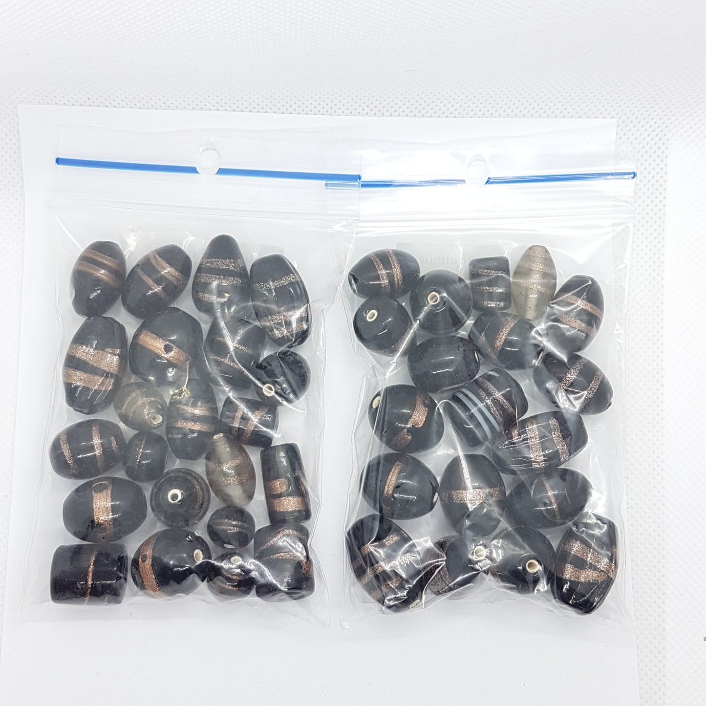100g Black Lampwork Bead Mix