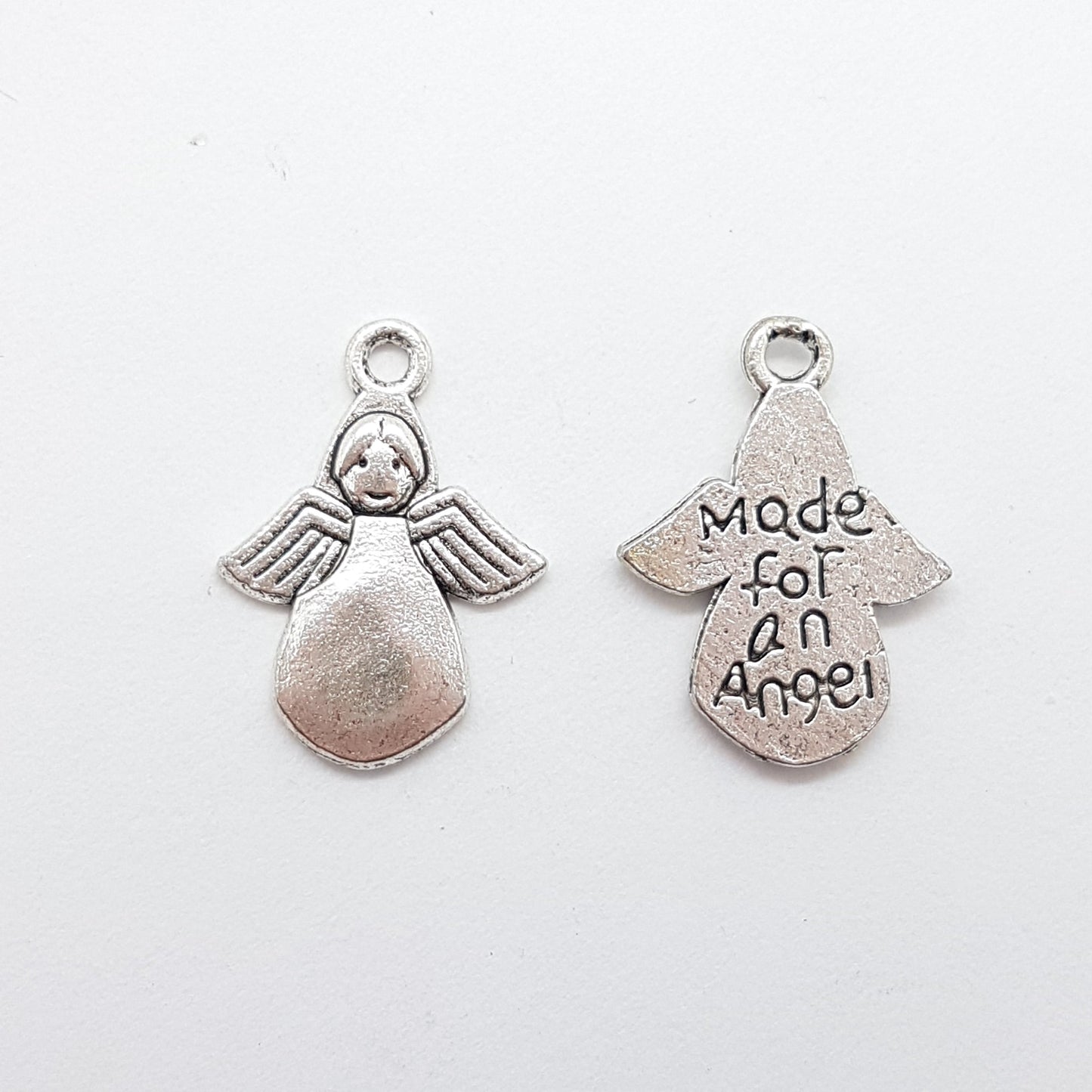 10pc Made for an Angel Metal Charms