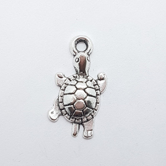 10pc Metal Turtle Charms