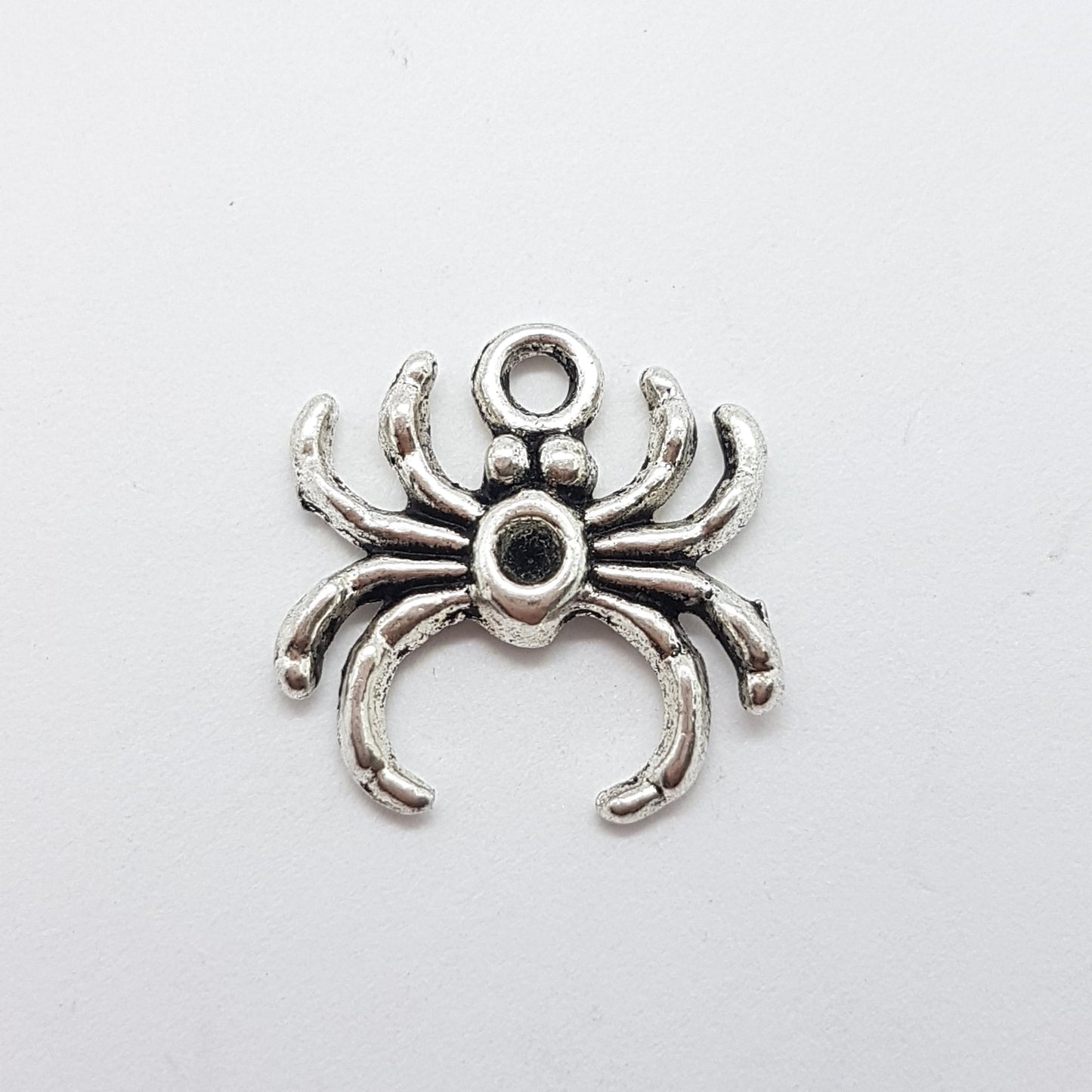 10pc Metal Spider Charms