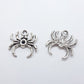 10pc Metal Spider Charms