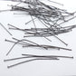 50pc Black Head Pins 4.5cm