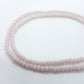 Lilac Crystal Rondelle Beads Approx 150 beads