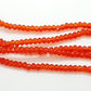Tiny Red Crystal Rondelle Beads Approx 200 beads