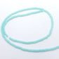 Tiny Blue Crystal Rondelle Beads Approx 200 beads