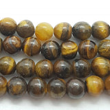 6mm Tiger's Eye Bead Strand