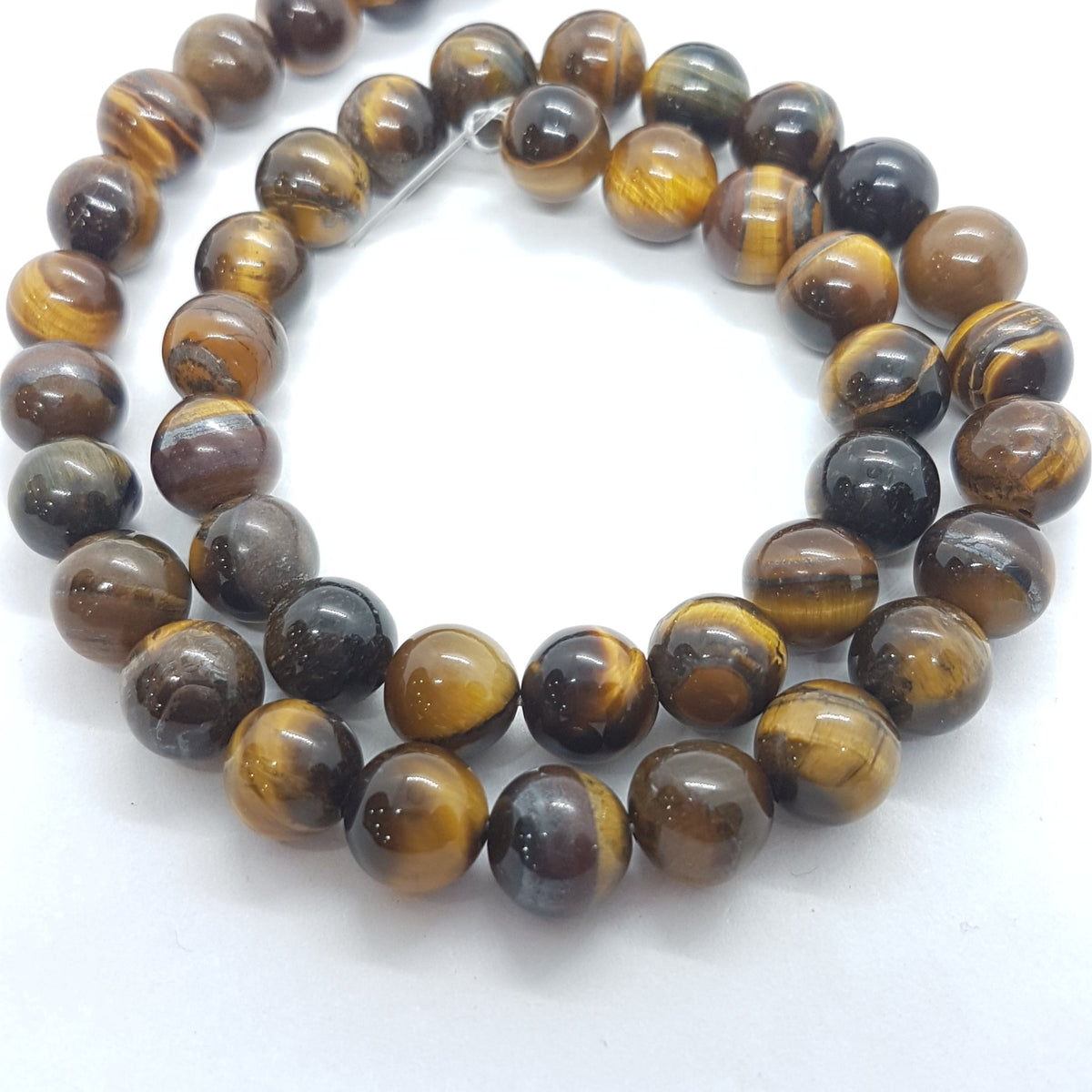 8mm Tiger's Eye Bead Strand