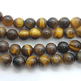 8mm Tiger's Eye Bead Strand