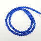 3.5mm Dyed Blue Jade Gemstone Beads