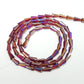 Dark Red Crystal Glass Drop Beads