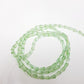 Green Crystal Glass Drop Beads