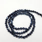4mm Black Crystal Glass Bicones
