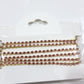 Indian Pink Preciosa Rhinestone Chain ss8
