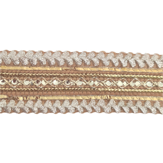 20m Gold and Silver Indian Trim