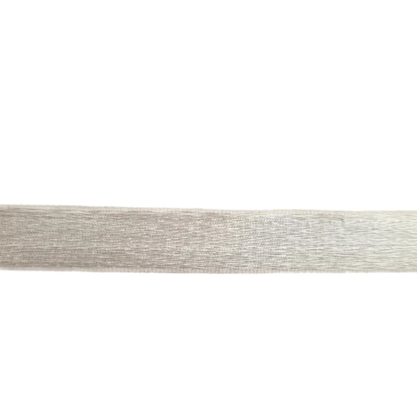20m Silver Ribbon Trim