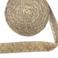 5m Gold Embellished Indian Rhinestone Trim
