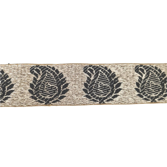 5m Black and Gold Indian Trim