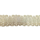 5m Gold & Pearl Embellished  Trim