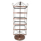 6 Row Rotating Earring Display