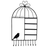 Black Bird Cage Jewellery Display
