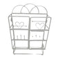 White Heart Jewellery Display Stand