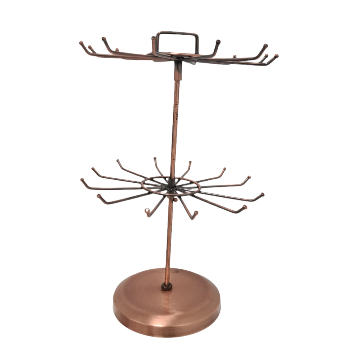 Copper Spinning Jewellery Display