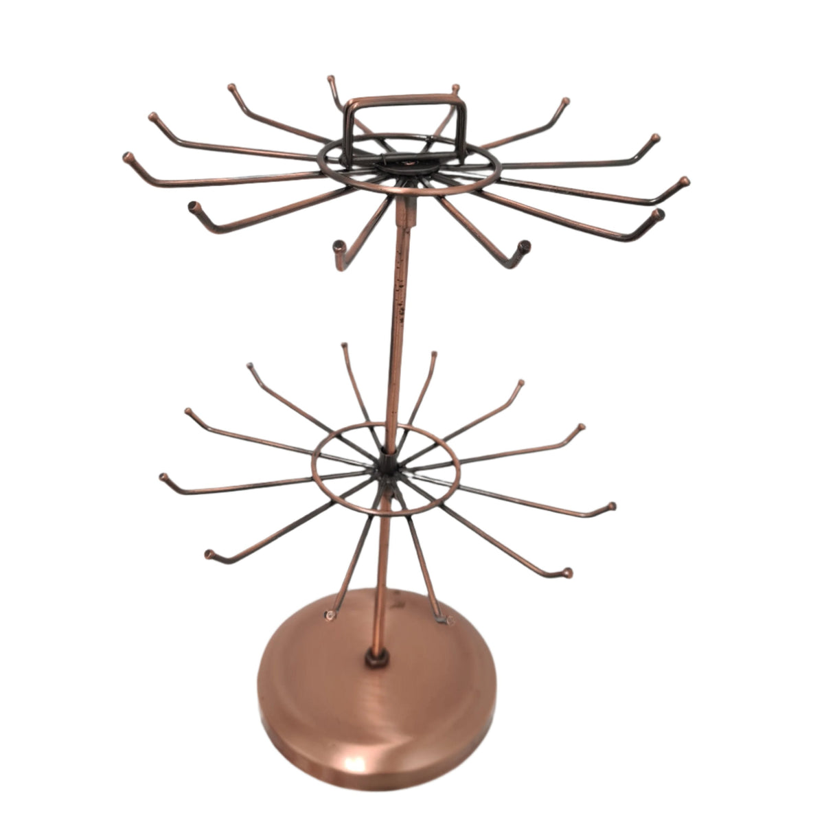 Copper Spinning Jewellery Display