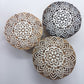 Round Floral Indian Block Stamp