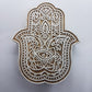 Large Hand of Hamsa Block Stamp