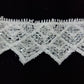 White Lace & sequinned  Trim