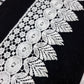 5m Leaf pattern White Lace Trim