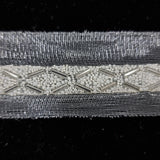 5m Off White bead & sequin Trim
