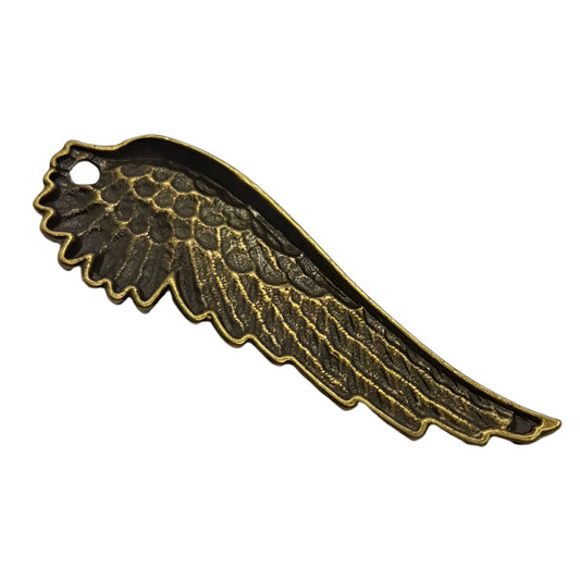 10pc Bronze Wing Pendants