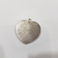 2pc Silver Heart Shaped Cabochon Pendant
