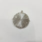 Round Silver Cabochon Pendant
