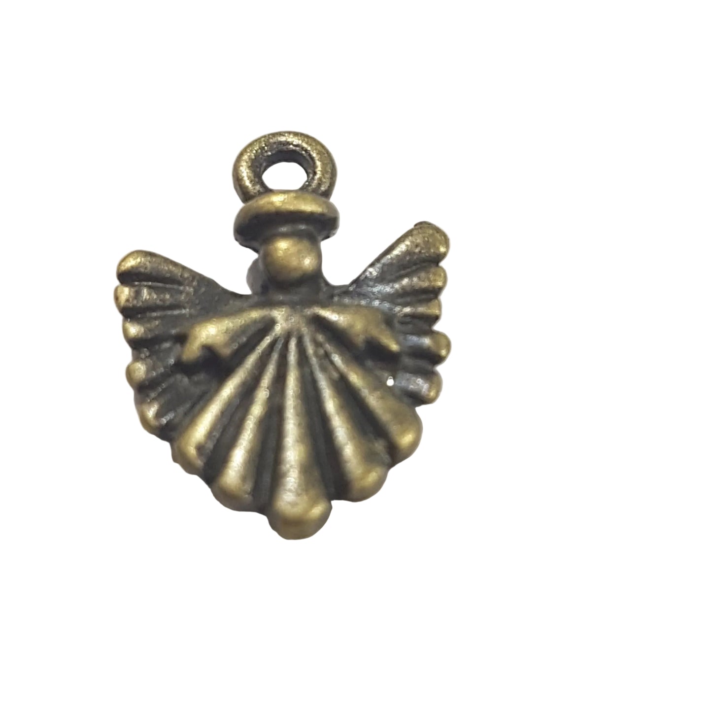 10pc Bronze Mini Angel Charms
