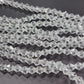6mm Clear Glass Bicones
