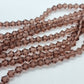 6mm Light Purple Glass Bicones