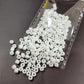15g 3mm White Glass Seed Beads