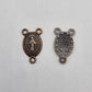 10pc Copper Rosary Charm Connectors
