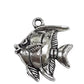 10pc Large Stripy Fish Charms