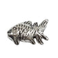 10pc Solid Striped Fish Pendants