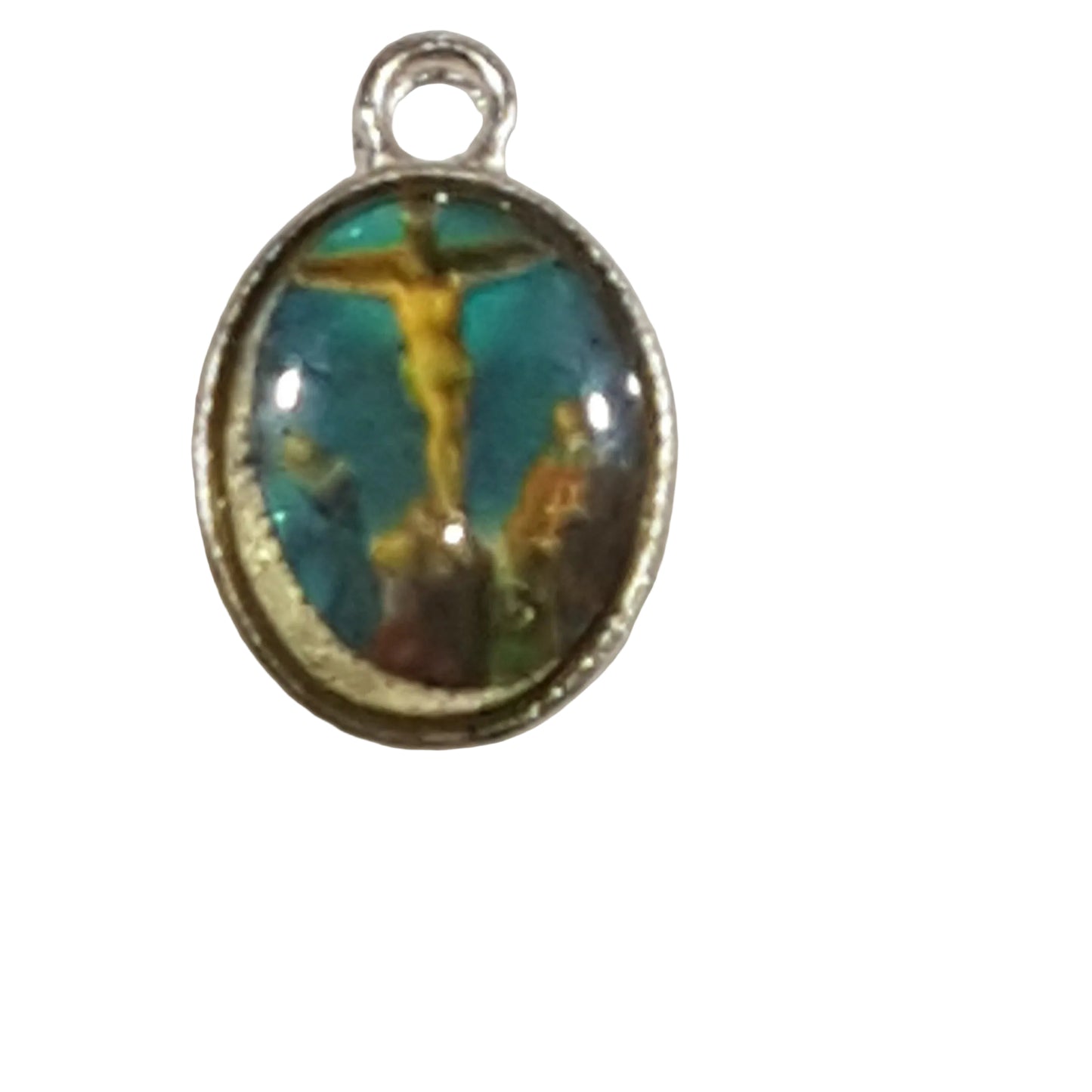 10pc Jesus On The Cross Charms Crucifixion