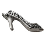 10pc Silver Stiletto Charms