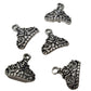 10pc Silver Tiara Charms