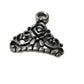 10pc Silver Tiara Charms