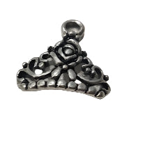 10pc Silver Tiara Charms