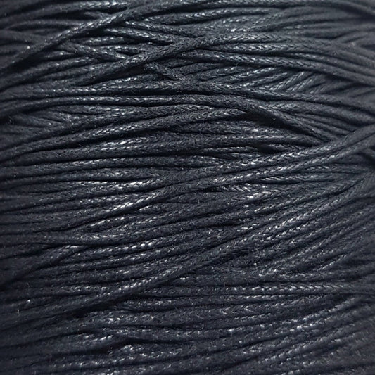 10M 1mm Black Cord