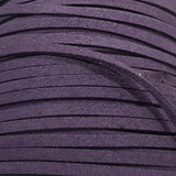 10M 3mm Purple  Faux Suede Cord