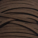 10M 3mm Brown Faux Suede Cord